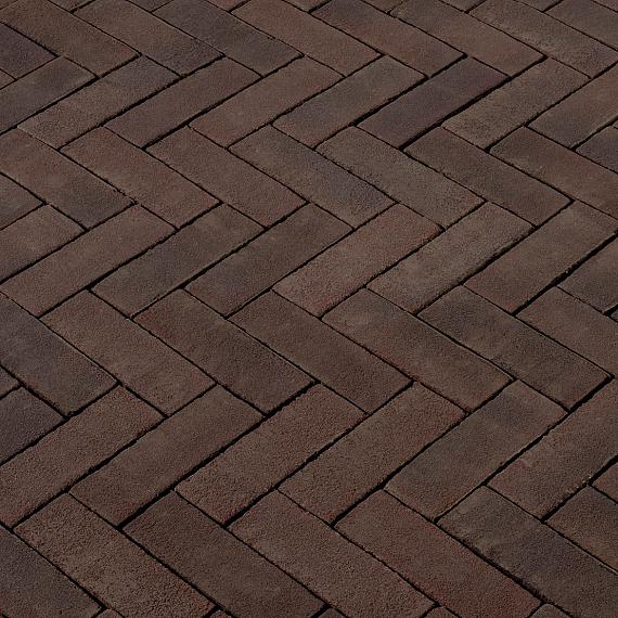 WF80 Violeto gebakken waalformaat paars-bruin