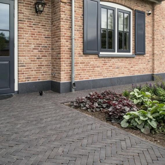 DF60 Carbona Antica gebakken dikformaat zwart