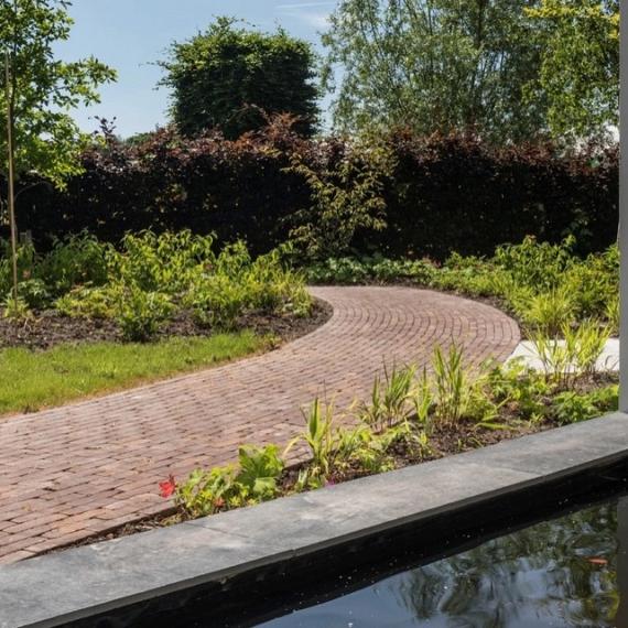 WF60 Verona Antica gebakken waalformaat bruin genuanceerd