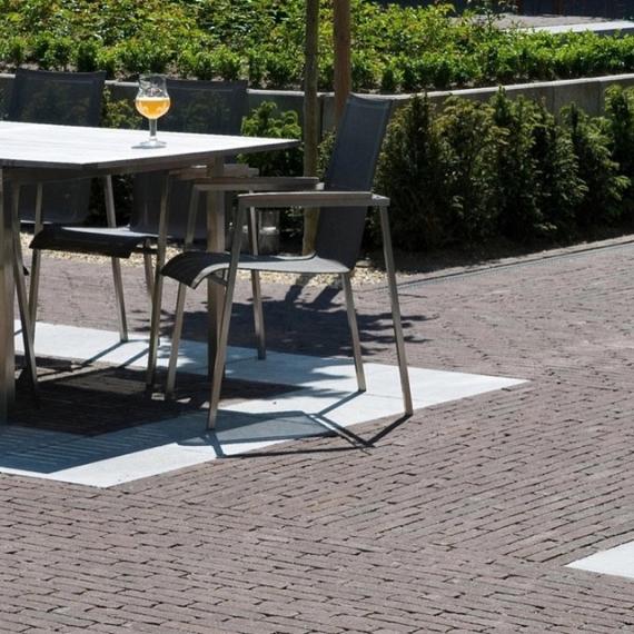 WF80 Violeto gebakken waalformaat paars-bruin