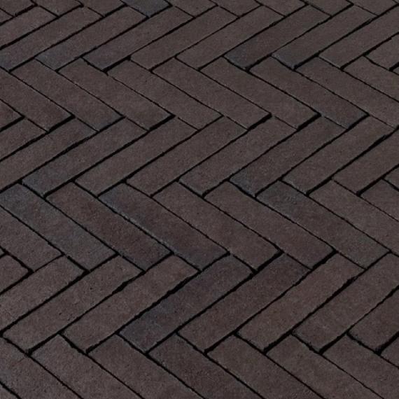 WF80 Safino gebakken waalformaat zwart