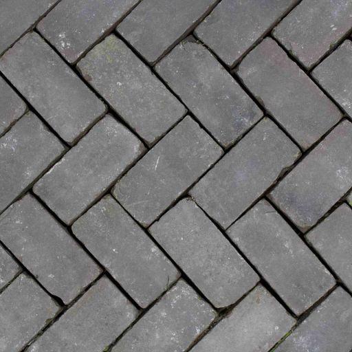 Oude gebakken keiformaten Mangaan (op pallets)