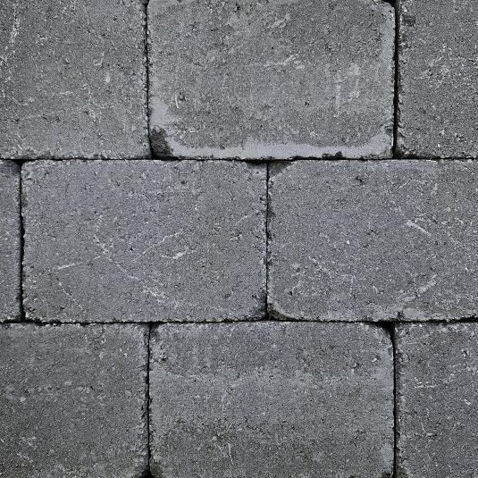 Antieke trommel 20x30x5 cm antraciet