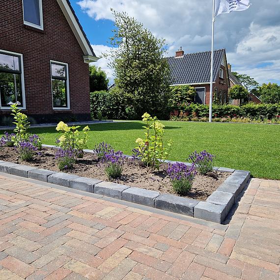 Linea trommel 15x15x30 cm antraciet