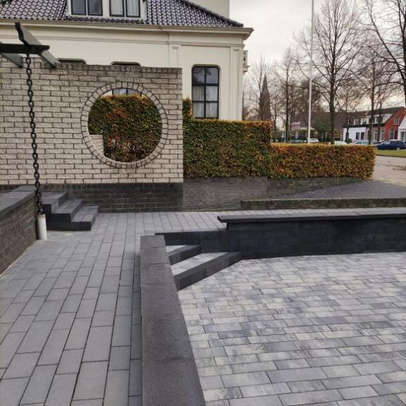 Patio straight exclusive banenverband 7 cm notte naturelle