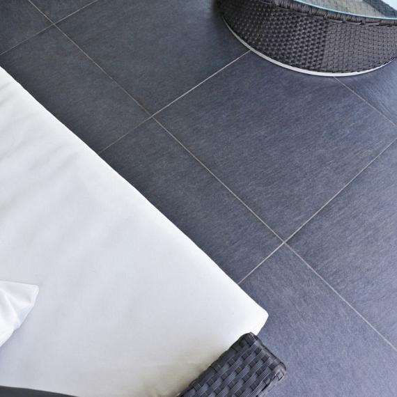 Ceramaxx 60x60x3 cm ardesia nero 2.0 rectified