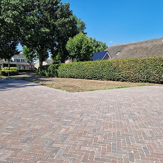 Antieke trommel dikformaat 8 cm oud emmen