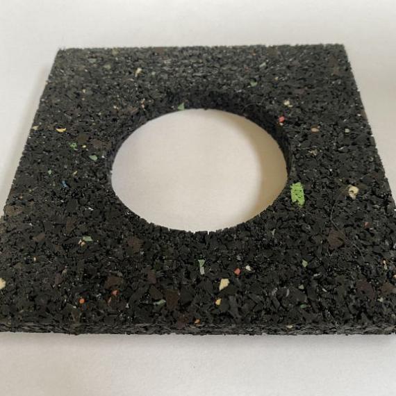 Vaste onderplaat RC 24 - 120x120x20
