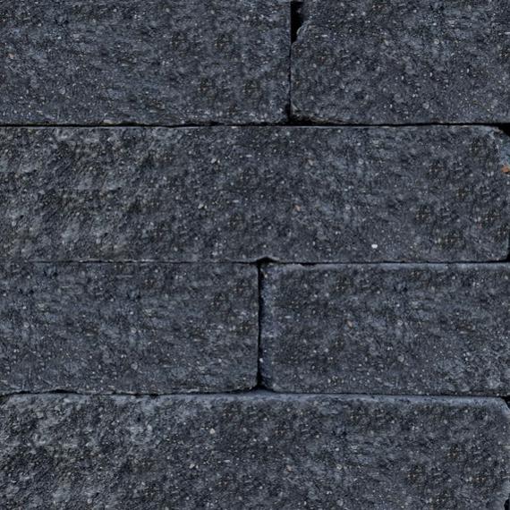 Splitrock XL trommel 15x15x60 cm 2.0 antraciet