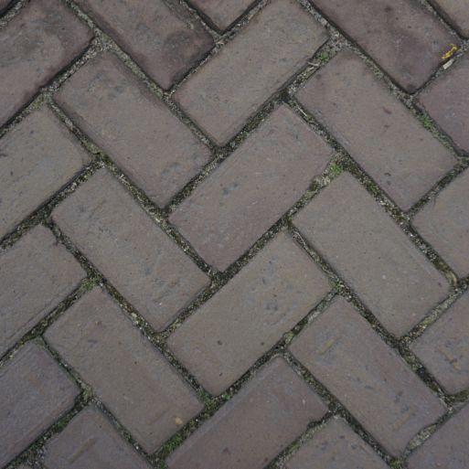 Oude gebakken keiformaten Bylands brons ( op pallets )
