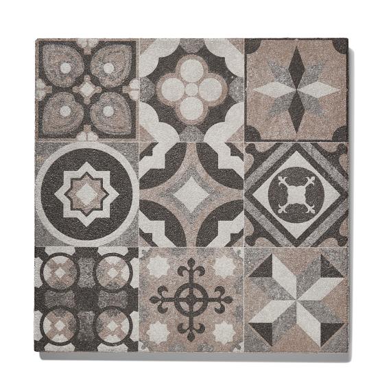GeoProArte Mosaic 60x60x4cm Taupe Deco