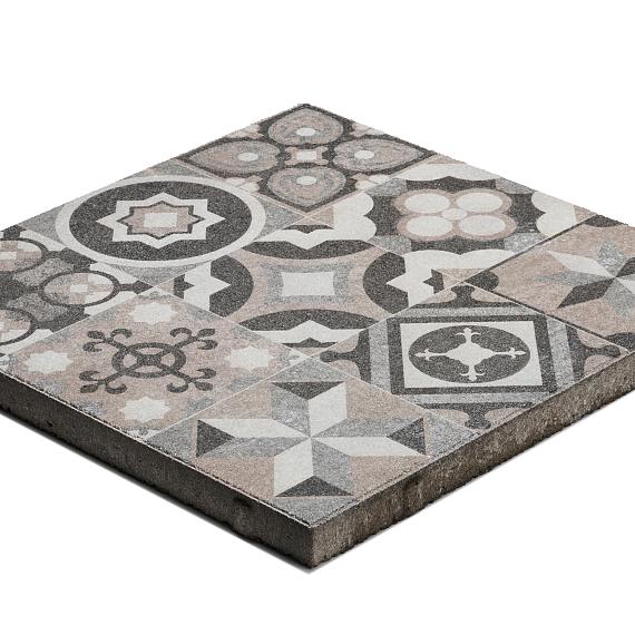 GeoProArte Mosaic 60x60x4cm Taupe Deco