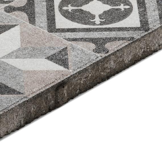 GeoProArte Mosaic 60x60x4cm Taupe Deco