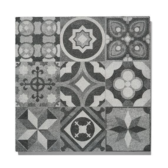 GeoProArte Mosaic 60x60x4cm Grey Deco