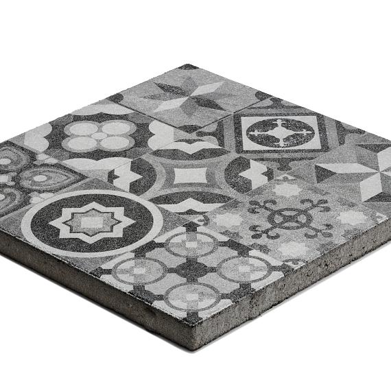 GeoProArte Mosaic 60x60x4cm Grey Deco