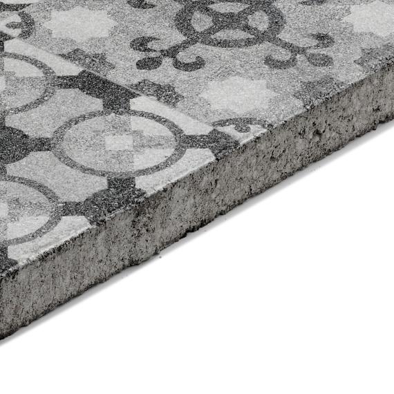 GeoProArte Mosaic 60x60x4cm Grey Deco
