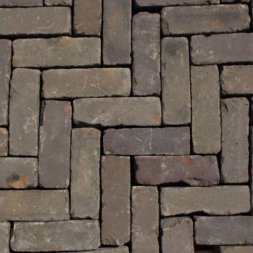 Oude gebakken dikformaten Bylands brons genuanceerd (op pallets)