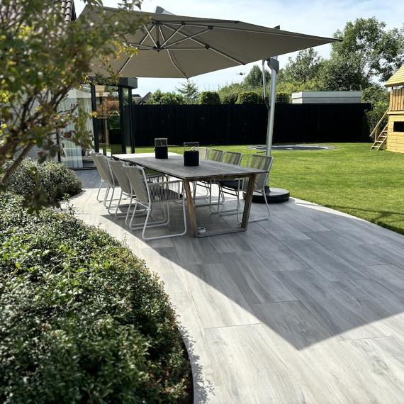 Keramische tegel 40x120x2 cm Aequa Cirrus