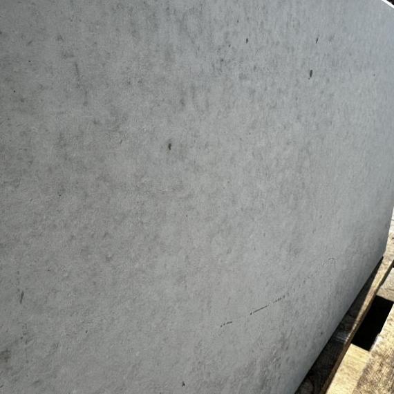 Profi- Keerwand grijs 80 cm hoog, 99 cm Lang, ca.49-55 cm voet