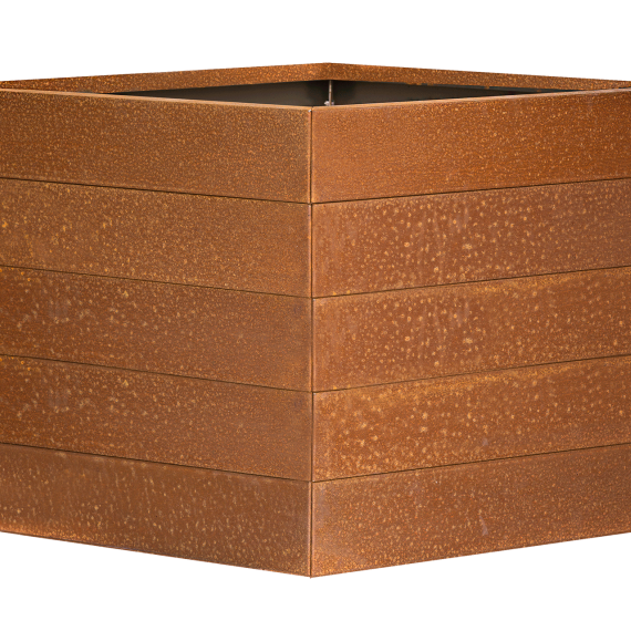 Bloembak corten 150x150x70