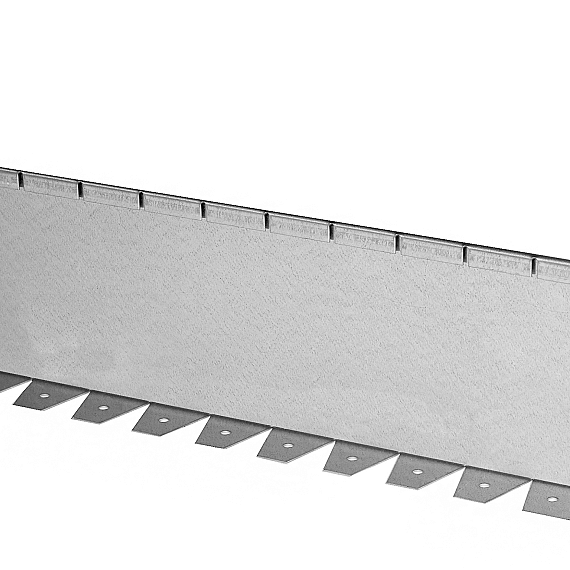 Kantopsluiting single flex (flg) verzinkt 300x10