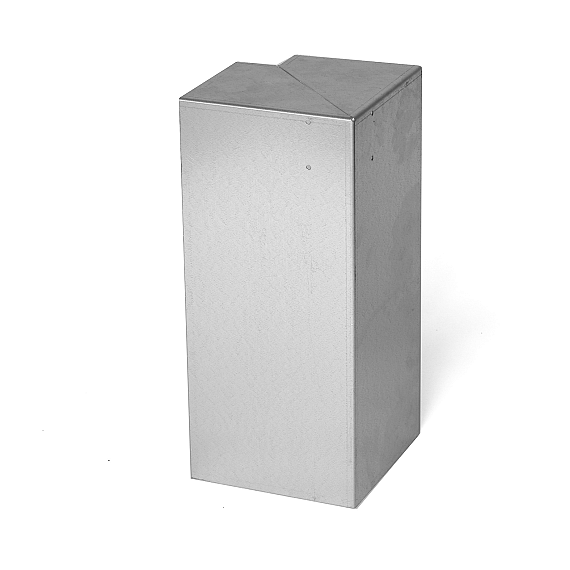 Overzetstuk muurelement hoek verzinkt 17x45x12,8