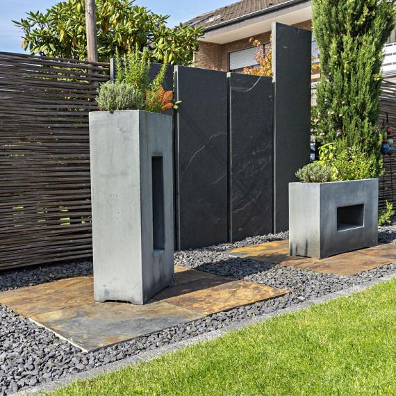 Kinderkop basalt 15x17cm gaasbox
