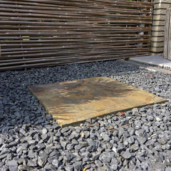 Kinderkop basalt 15x17cm gaasbox
