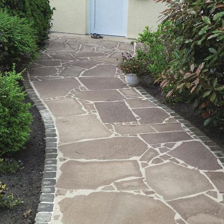 Porfier flagstones normaal 2-5cm