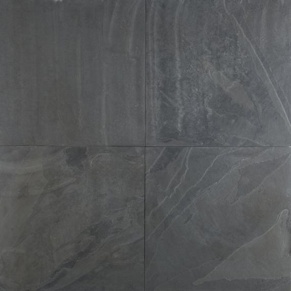 Black premium slate basic 60x60x2,5cm
