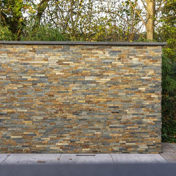 Fixwall multicolor slate 5 laags 15x60cm