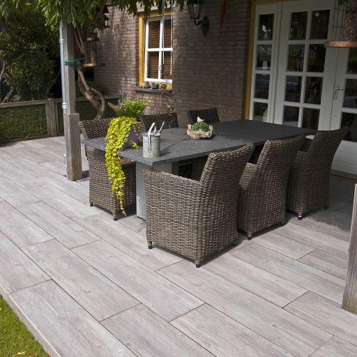 Keramische tegel woodlook new grey wash 30x120x2cm