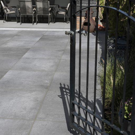 Keramische tegel cemento grigio 80x80x2cm