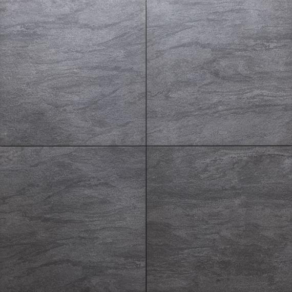 Keramische tegel trentino nero tre 60x60x3cm