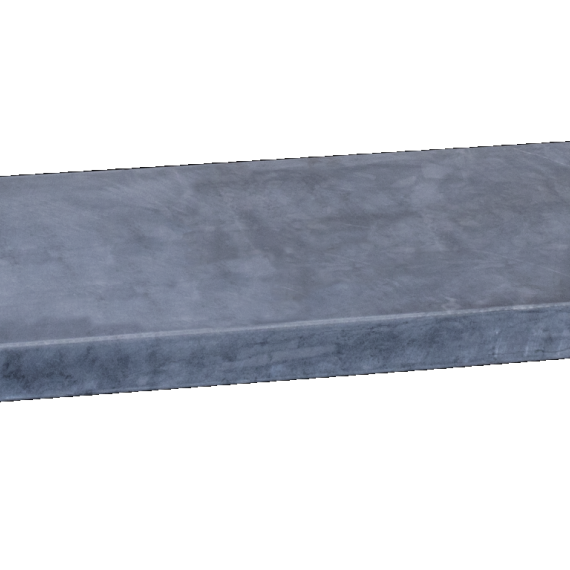 Vijverrand blue stone linea 100x20x3cm