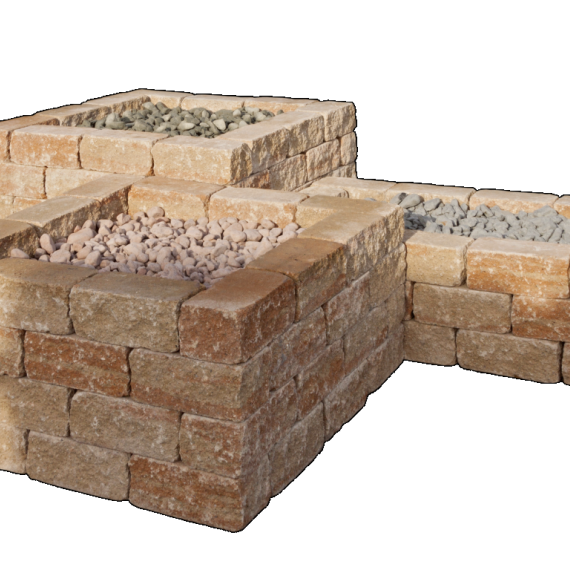 Combiwall uno 30x15x12cm mont blanc