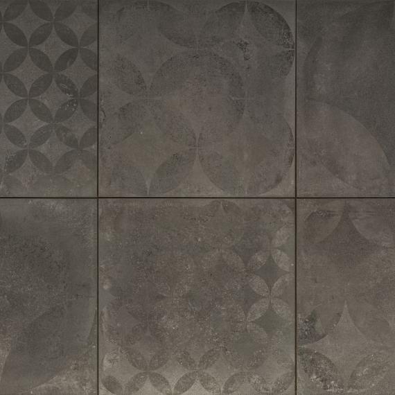 Cerasun concrete decor graphite 60x60x4cm