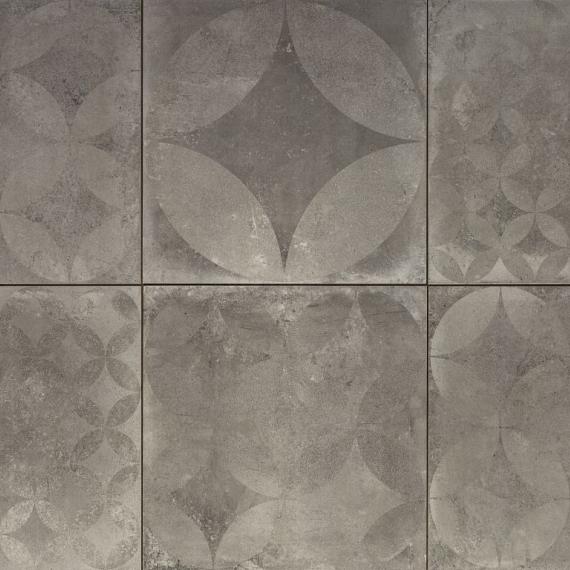 Cerasun concrete decor ash 60x60x4cm