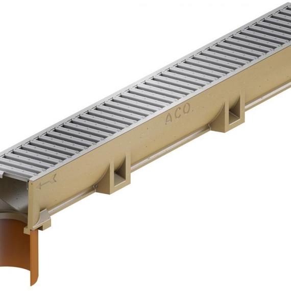 Euroline goot 100cm H60 verz o uitl Ø110