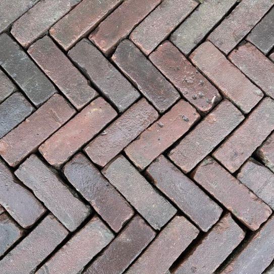 Oude gebakken dikformaten Rood Putten (op pallets)