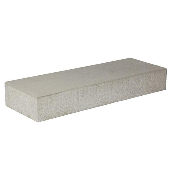 Traptrede 100x35x15cm grey glad