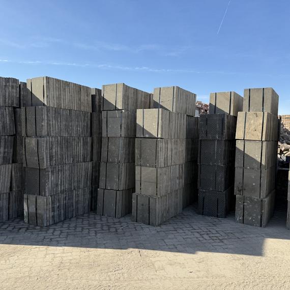 Gebruikte Betontegel 50x50x4,8 cm Grijs