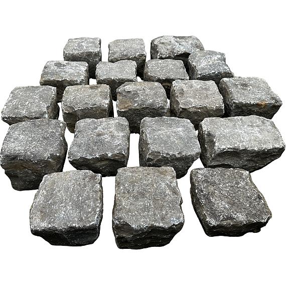 Belgische Porfier Kinderkoppen 16x16 gemêleerd in bigbags á 150 st.