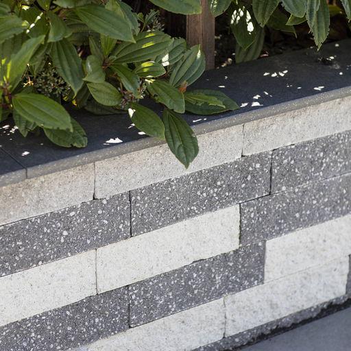 Rox splitsteen 37,7x9x8,9 cm Noors wit