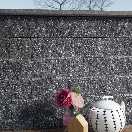 Rox splitsteen 37,7x9x8,9 cm Noors antraciet