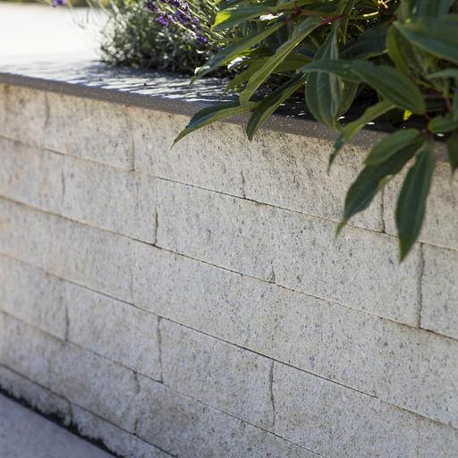 Rox splitsteen 37,7x9x8,9 cm Noors wit