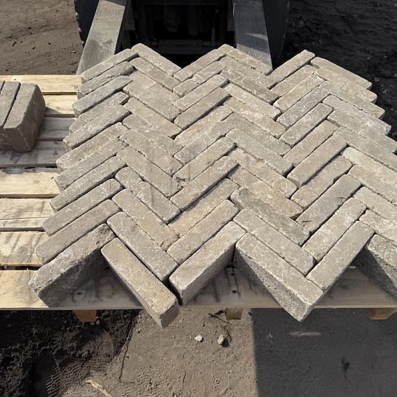 Oude gebakken waalformaten Dokkum Geel / Oker