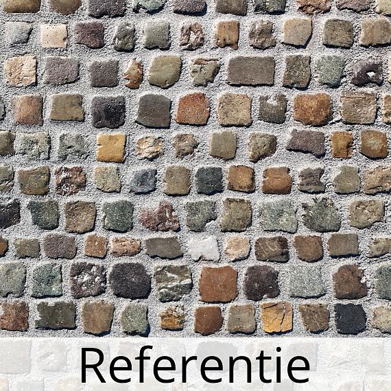 Belgische Porfier Kinderkoppen 16x16 gemêleerd (losgestort)