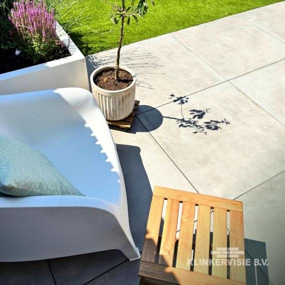 Keramische tegel Denver Taupe 90x90x3 cm