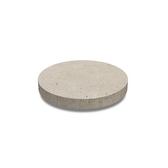 Oud hollandse tegel rond 60x60x7 greige